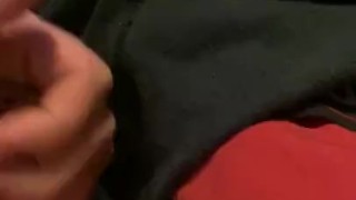 Using my boxers has a cumshot towel