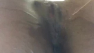 Chocolate Ass shower twerk