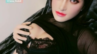 female mask disguise crossdresser transformation mtf 2