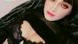 female mask disguise crossdresser transformation mtf 3