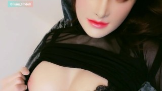 female mask disguise crossdresser transformation mtf 5