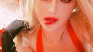 female mask disguise crossdresser transformation mtf 6