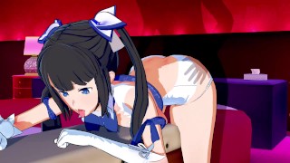 DanMachi - Hestia Titty Fuck Hentai