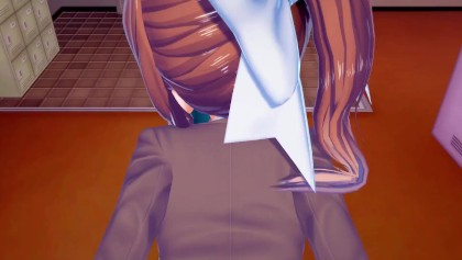 Sexy Brunette Mommy Monika - Ddlc Monika 3d Hentai Pov - Free Porn Videos - YouPorn