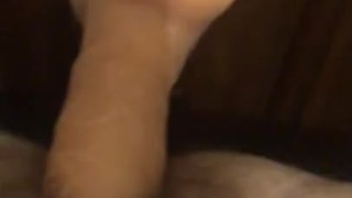 Honey wife fucks her self with a dildo