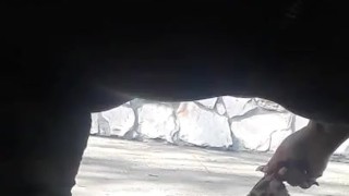 SSBBW Squats To Fart In Public 