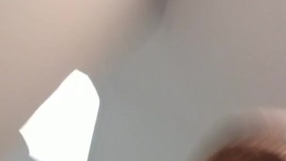 Jacking off in the bathroom at work II
