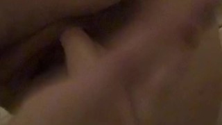 Dirty girl play in strangers shower!!
