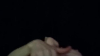 Girl makes herself orgasm