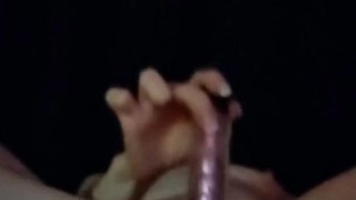 Girl makes herself orgasm
