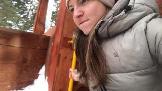 Gina Gerson winter fun