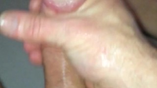 Oiled up and feeling it throb hard