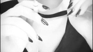 Let's smoke a cigarette together while I show you my boobs!