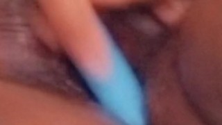 Vibrator Play. Wish It Was A Real Dick 