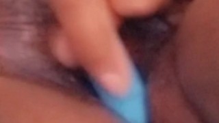 Vibrator Play. Wish It Was A Real Dick 