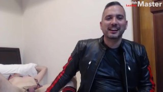 English Leather Master - Torturing his slave with electro