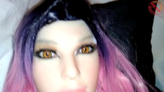 2 METER CUMSHOT POWERFULL WITH SEXDOLL CAMARI