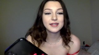 TEEN CAMGIRL W LOVENSE LUSH IN RED LINGERIE NO PANTIES CHATURBATE RECORDING