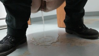 Pissing at work