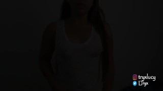 Hot teen shows off her nice butt | Lucy Tryx