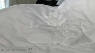 hot morning fuck switching holes ends with female orgasm