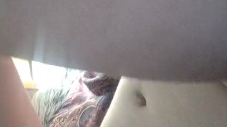 Tatted amateur college boy gets self off