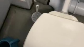 Got horny at work had a wank in work toilets 