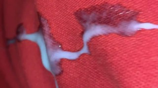 Close up cumshot uncutcock 4k 60fps huge mess solo handjob big load .