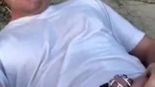 pissing on myself in public