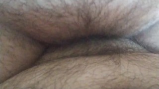 Fertile pussy takes fast unprotected creampie. Try to knock her up
