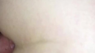 Getting my butthole filled with hot cream 