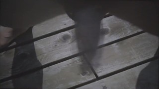 At the cabin 2