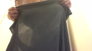 freezer for my muscle big tits and hard nipples