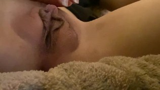 Jerking, Edging, and Ruining My Swollen Clit 