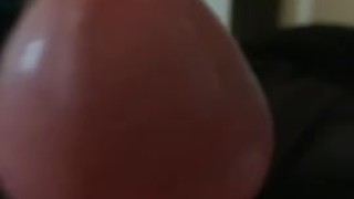 Up close cum explosion