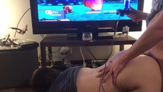 Bf Video Game Bf - Cute Girl Gets Fucked While Her Boyfriend Plays Games - Free Porn Videos -  YouPorn