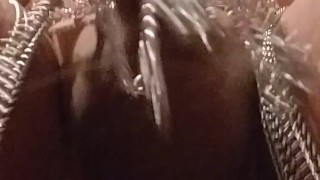 "'VERY AMATEUR"""" Chain thong thrusts 