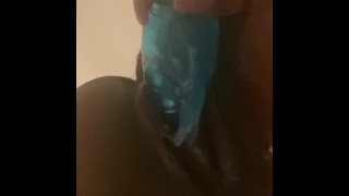 Ebony Shower play 