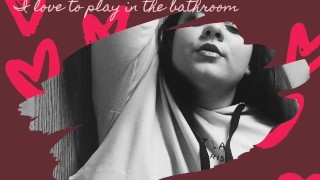 Shhh Stepbrother In The Other Room!! Hairbrush Solo Play!