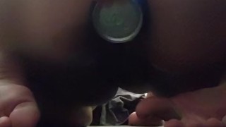 Chubby Girl slut gapes asshole open 