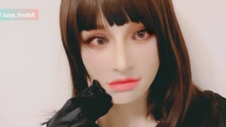 female mask disguise crossdresser transformation mtf 8