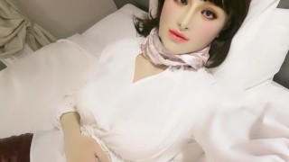 female mask disguise crossdresser transformation mtf 14