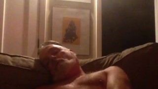 Jacking off on a hot summer night ( with nice load of curated end)
