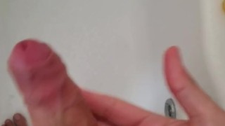 Hentai lover Cuming in the shower - auto massage - jerk off