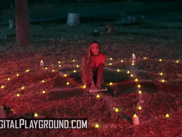 Digital Playground - Thicc Abigail Mac Deepthroats Cock For Satan