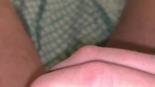 Twink plays with cock