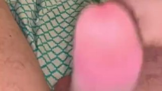Twink plays with cock