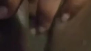 Ebony Solo Masturbation
