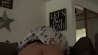 Quickie on the couch 
