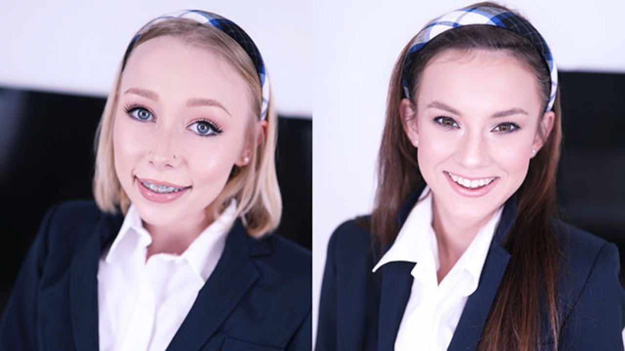Image for porn video SCHOOLGIRLS ATHENA MAY & ELLIE EILISH TRAIN AT THE SWALLOW ACADEMY at YouPorn